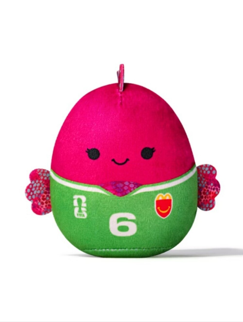 FIFA Squishmallows #7 Barella the Betta Fish McDonald's Happy Meal New In Box